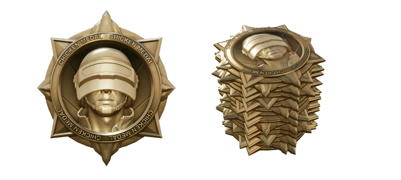 【PUBG (NEW STATE)公式】ドン勝メダル PUBG (NEW STATE)公式】ドン勝メダル NEW STATE MOBILE